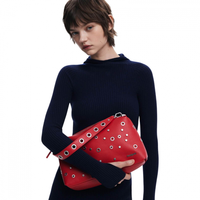 Geanta Desigual Rebel Bergamo Studded 5L - 25SAXPAN-3036 [5]