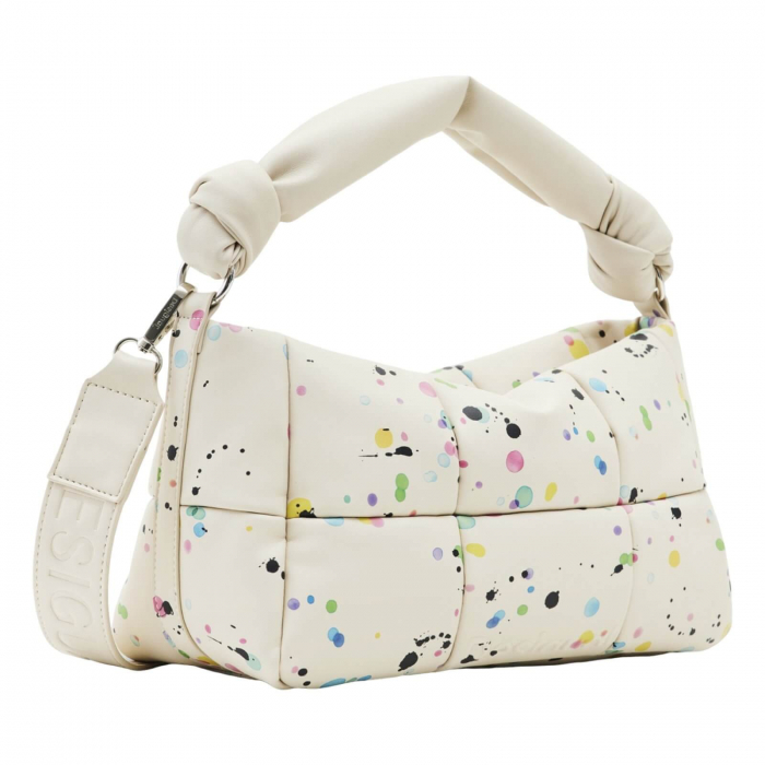 Geanta Desigual Splatter23 Puffy Rennes 6L - 23WAXP74-1000