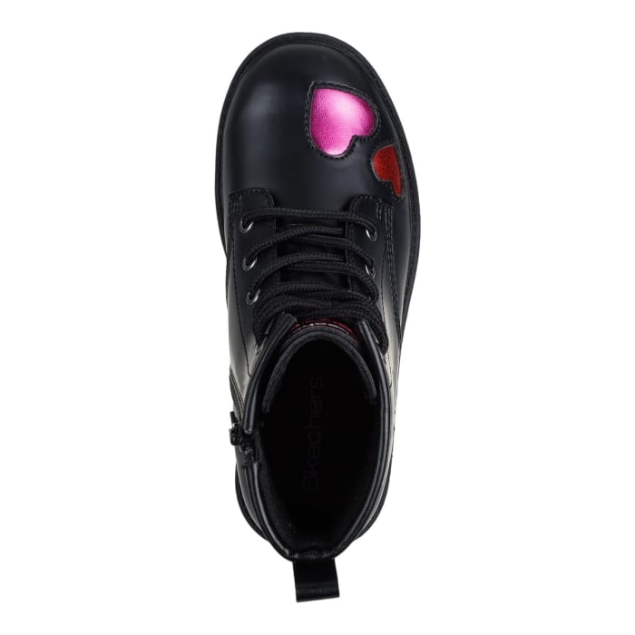 Ghete Skechers Gravlen Hi - Metallic Heart - 303409L-BLK [3]