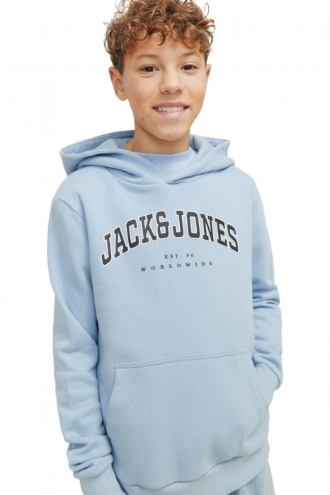 Hanorac JACK &JONES Aleb Varsity JNR - 12259564-Chambray Blue [4]