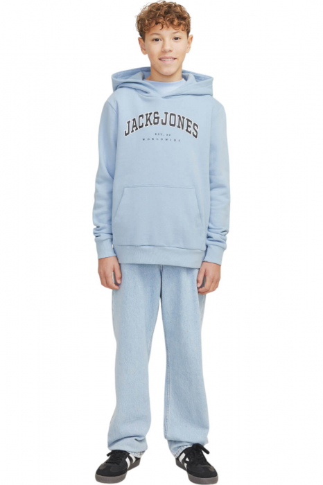 Hanorac JACK &JONES Aleb Varsity JNR - 12259564-Chambray Blue [5]