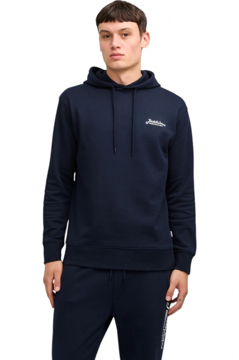 Hanorac JACK JONES Beau Hood - 12268436-Sky Captain