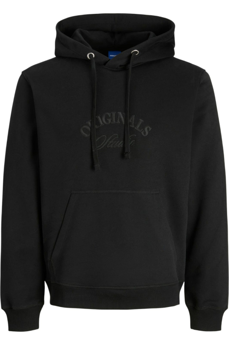 Hanorac JACK &JONES Bleeker Branding Hood PLS - 12287057-Black [1]