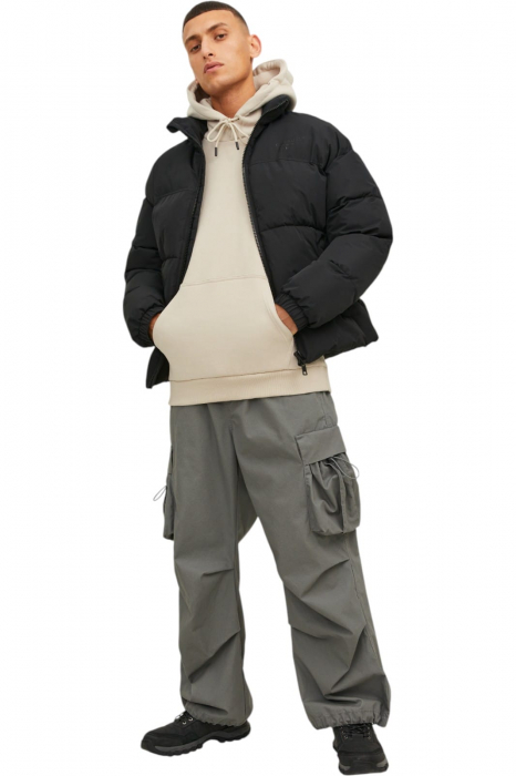 Hanorac JACK &JONES Bradley Hood PO - 12249340-Moonbeam [6]