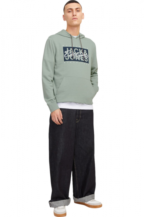Hanorac JACK &JONES Colton PO - 12268440-Iceberg Green [5]