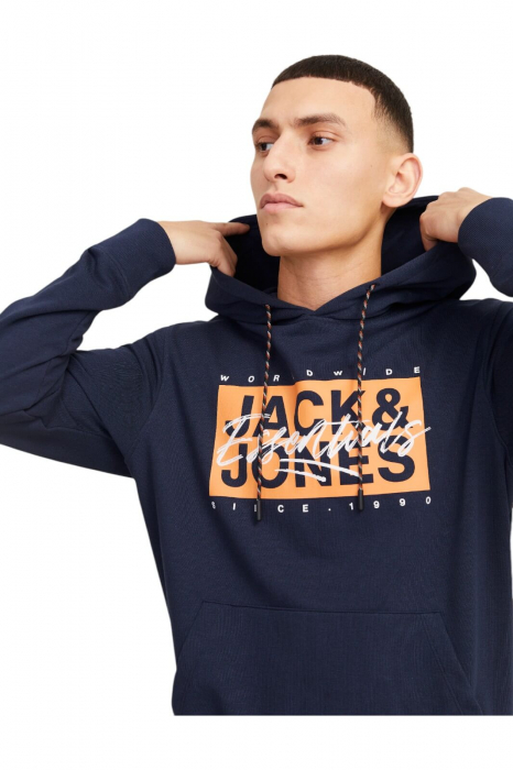 Hanorac JACK &JONES Colton PO - 12268440-Sky Captain [3]