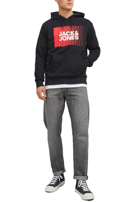 Hanorac JACK &JONES Corp Logo - 12233599-Black [5]