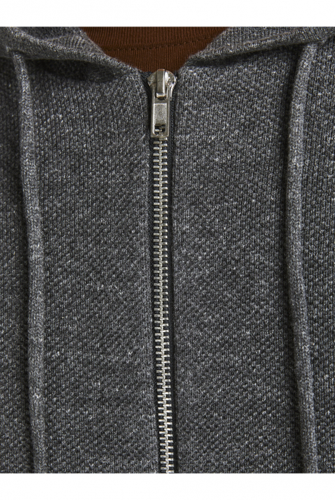 Hanorac JACK &JONES Hill Knit - 12190154-Dark Grey Melange [3]