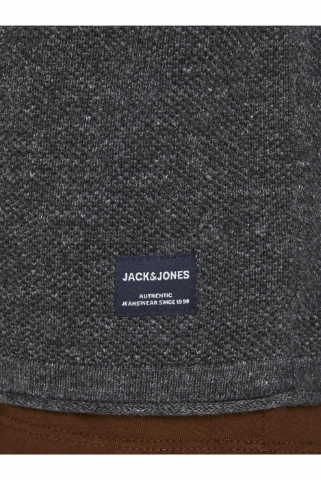 Hanorac JACK &JONES Hill Knit - 12190154-Dark Grey Melange [4]