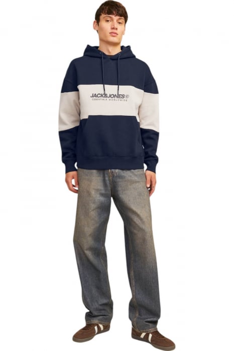 Hanorac JACK &JONES Legacy Block PO - 12256590-Navy Blazer [5]
