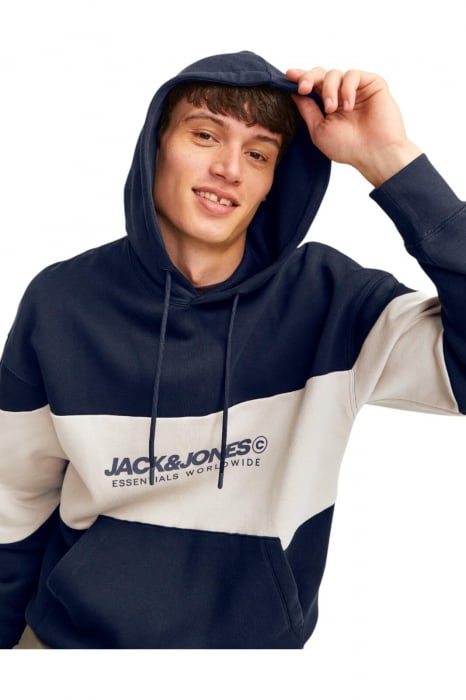Hanorac JACK &JONES Legacy Block PO - 12256590-Navy Blazer [3]