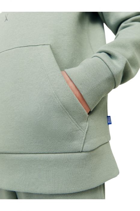 Hanorac JACK &JONES Logo 2 Colours JNR - 12258823-Iceberg Green [3]