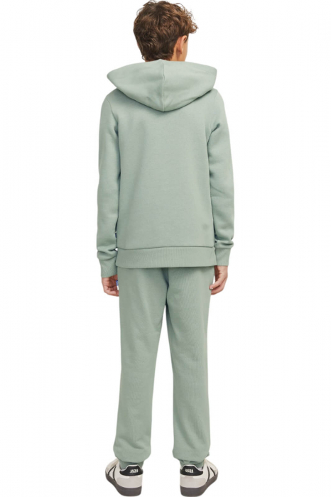 Hanorac JACK &JONES Logo 2 Colours JNR - 12258823-Iceberg Green [2]