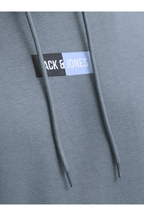 Hanorac JACK &JONES Pan Sweat Hood - 12278618-Stormy Weather [5]