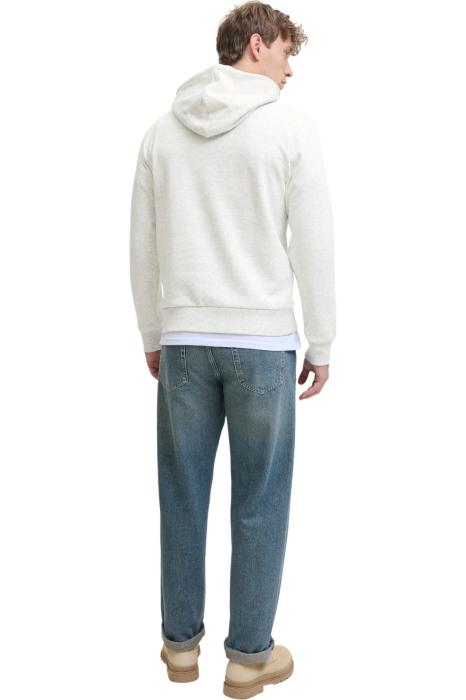 Hanorac JACK &JONES Pan Sweat Hood - 12278618-White Melange [2]