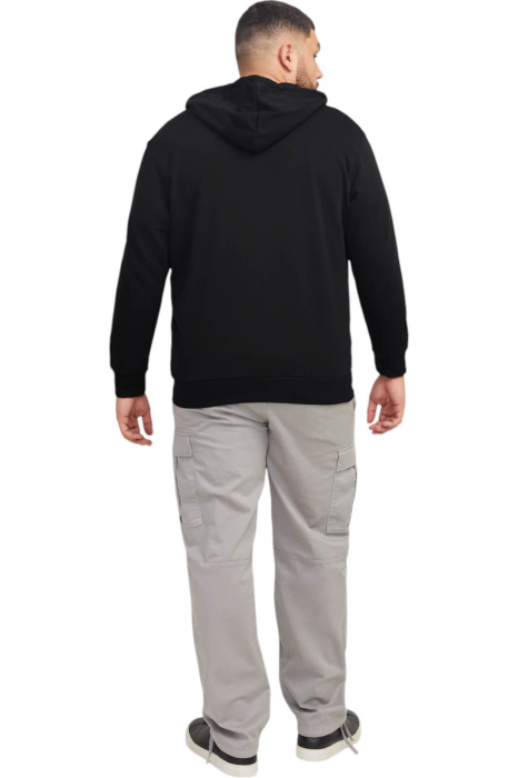 Hanorac JACK &JONES Simon Hood FZ PLS - 12274349-Black [2]