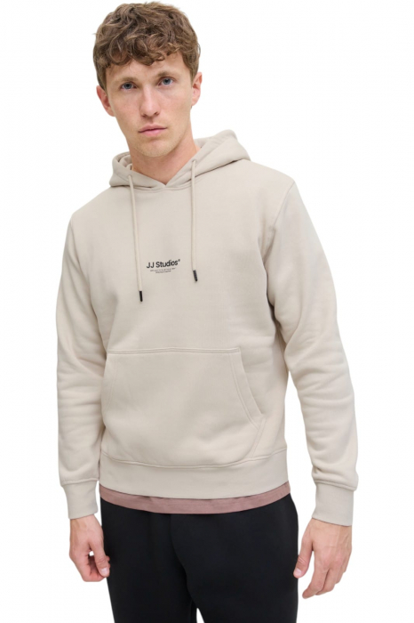 Hanorac JACK &JONES Soho Sweat Hood - 12278789-Moonbeam [5]