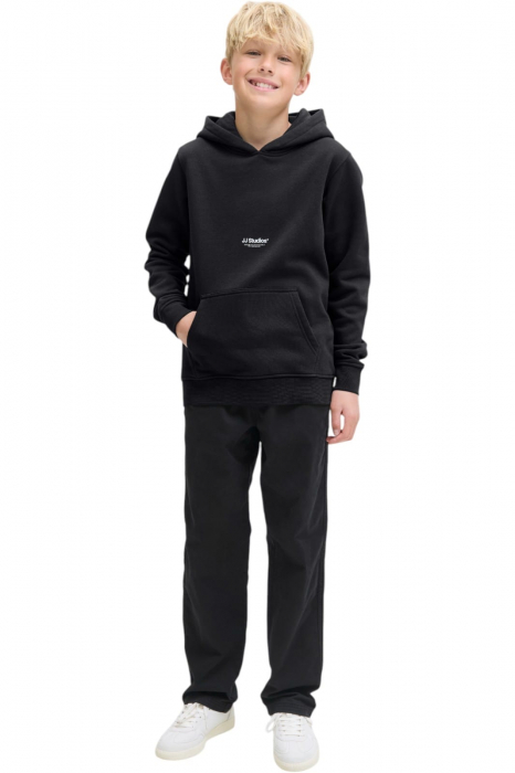 Hanorac JACK &JONES Soho Sweat Hood JNR - 12279109-Black [5]