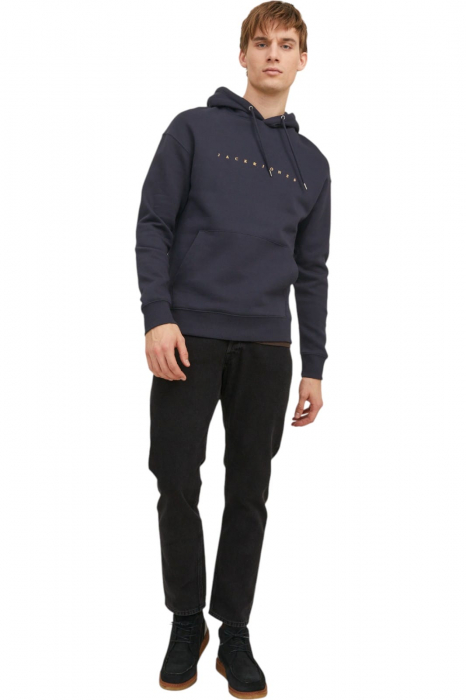 Hanorac JACK &JONES Star JJ Hood - 12233972-Dark Navy [6]