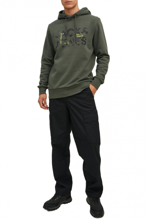 Hanorac JACK &JONES Tech Logo - 12216242-Forest Night [5]