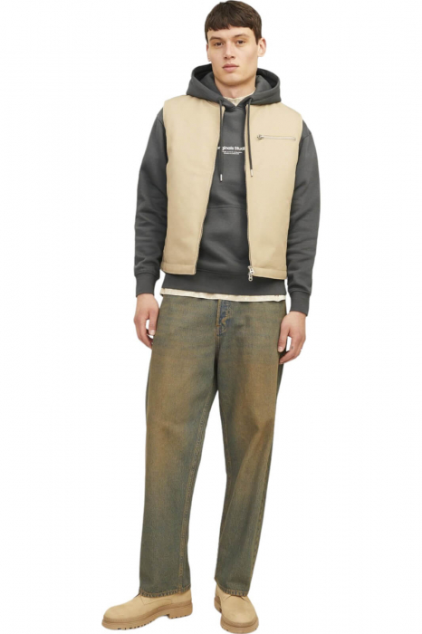 Hanorac JACK &JONES Vesterbro Hood - 12241687-Iron [7]
