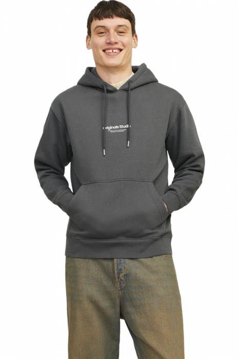 Hanorac JACK &JONES Vesterbro Hood - 12241687-Iron [3]