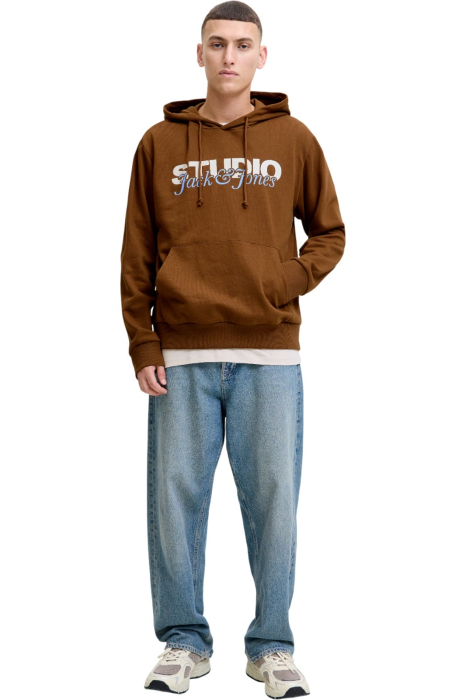 Hanorac JACK &JONES Yuki Sweat Hood BF - 12278611-Monks Robe [6]