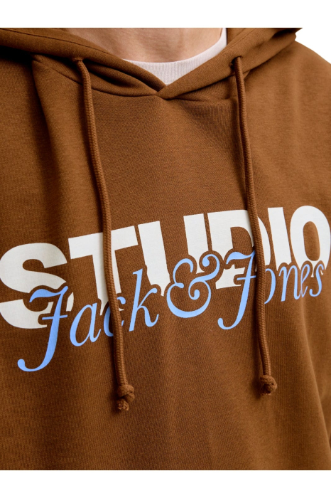 Hanorac JACK &JONES Yuki Sweat Hood BF - 12278611-Monks Robe [4]