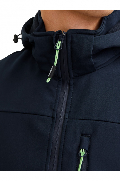 Jacheta JACK &JONES Theo Softshell - 12269407-Sky Captain [5]