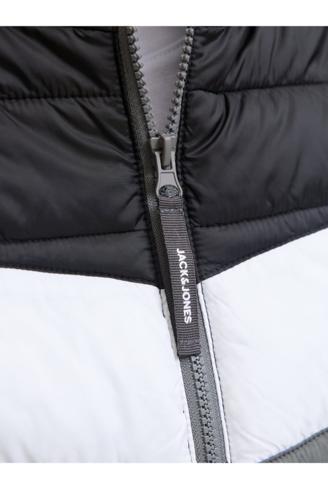 Jacheta JACK &JONES West Light Puffer Hood - 12283196-Castlerock [3]