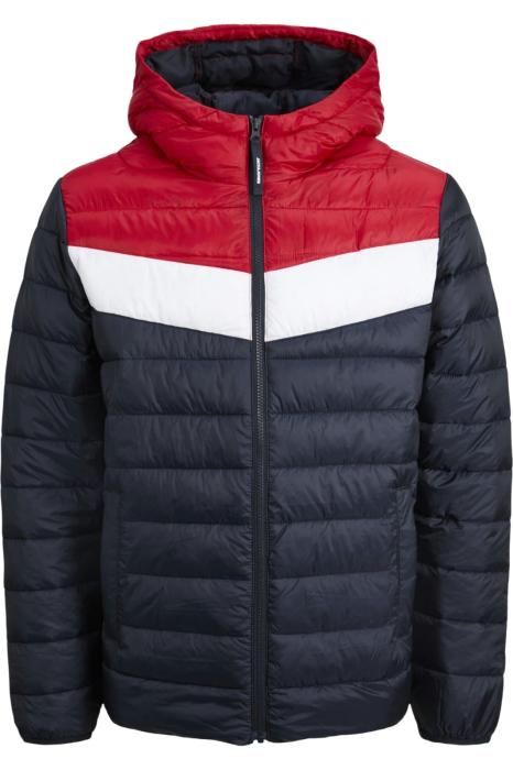 Jacheta JACK &JONES West Light Puffer Hood - 12283196-Sky Captain [1]