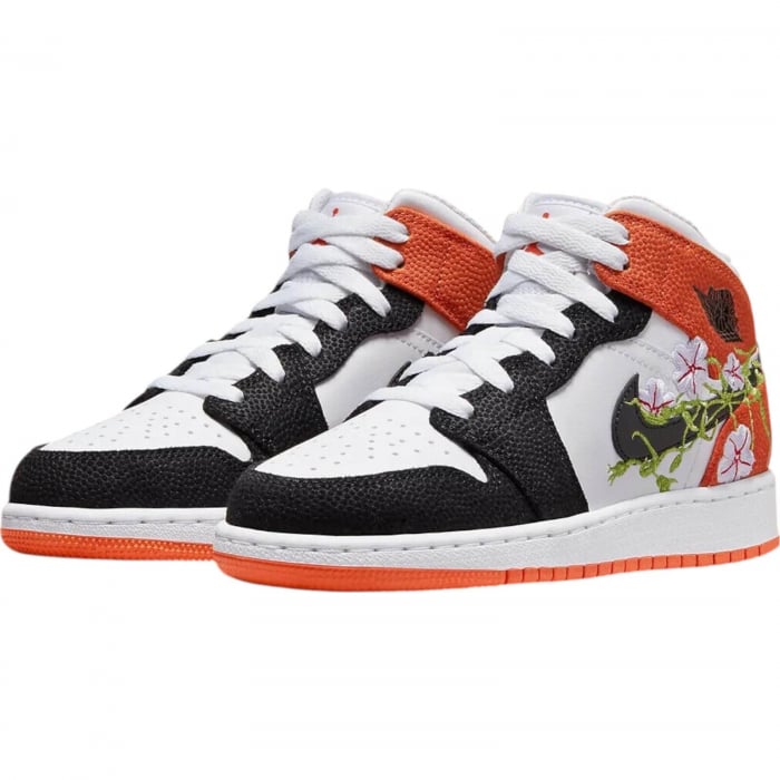 Jordan Jordan 1 Mid SE Basketball Blossom - DQ8390-100 [4]