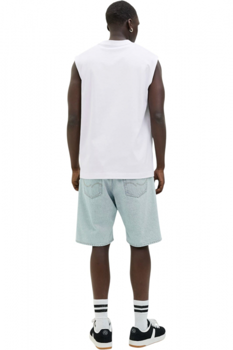 Maiou JACK &JONES Alma Sleeveless Crew - 12276950-Bright White [2]