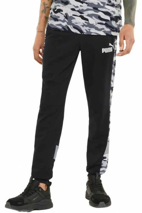 Pantaloni PUMA Essentials Camo - 848575-01