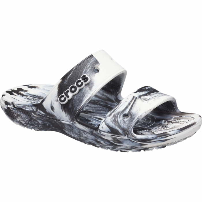 Papuci Crocs Classic Marbled Sandal - 207701-103
