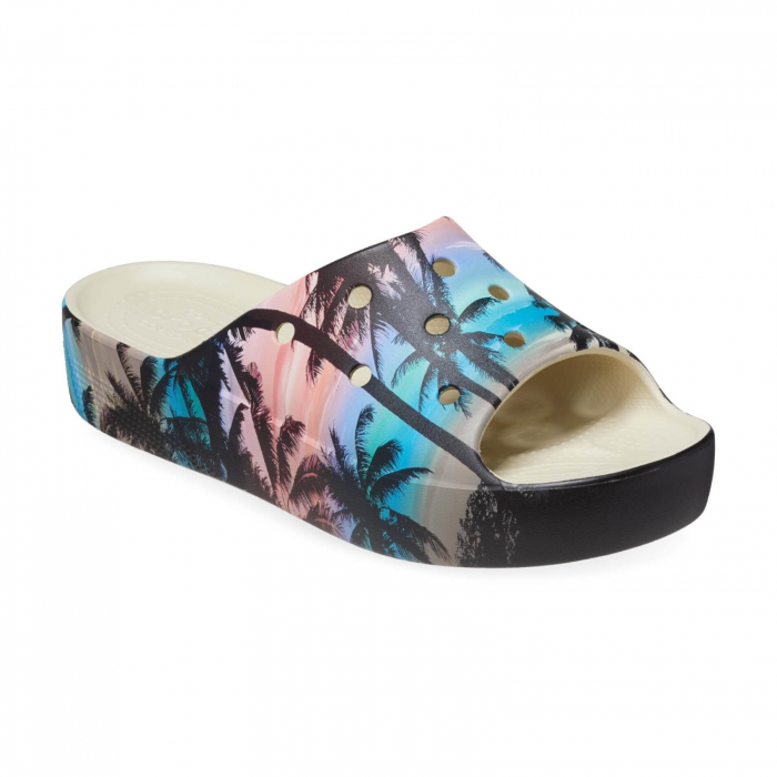 Papuci Crocs Classic Platform Retro Resort Flip - 208765-2Y3