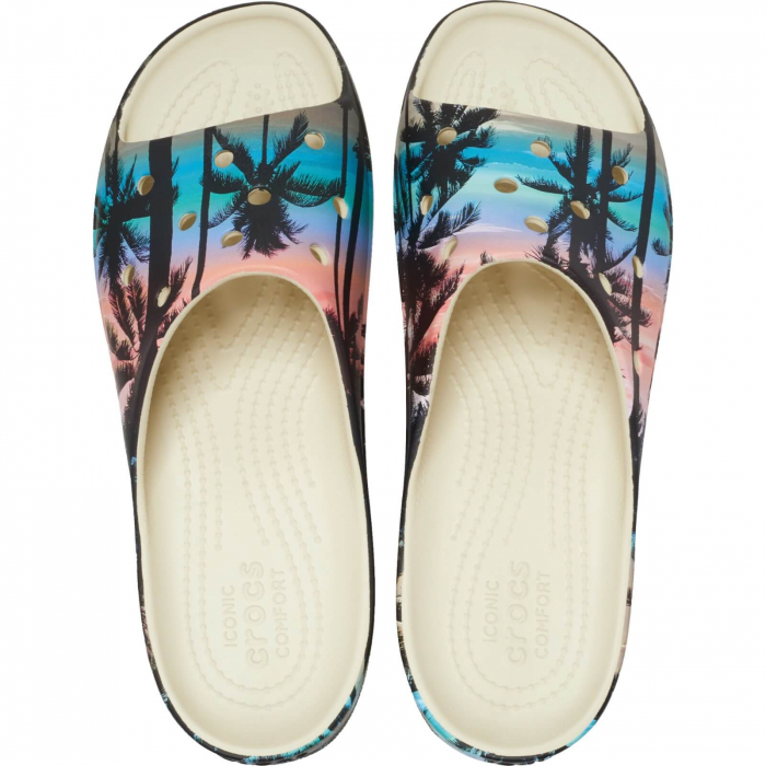 Papuci Crocs Classic Platform Retro Resort Flip - 208765-2Y3 [3]