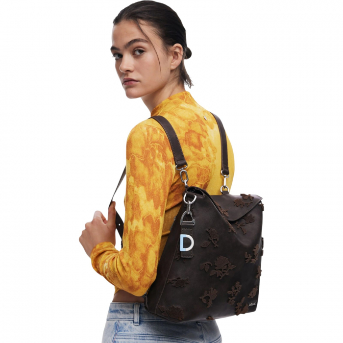 Rucsac Desigual Stencil Flocado Jersey 2.0 Mini 10L - 25WAKP16-6009 [6]
