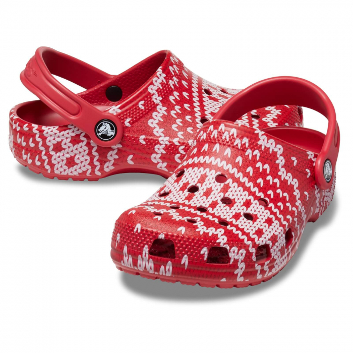 Saboti Crocs Classic Kids Holiday Sweater T - 209224-90H [3]