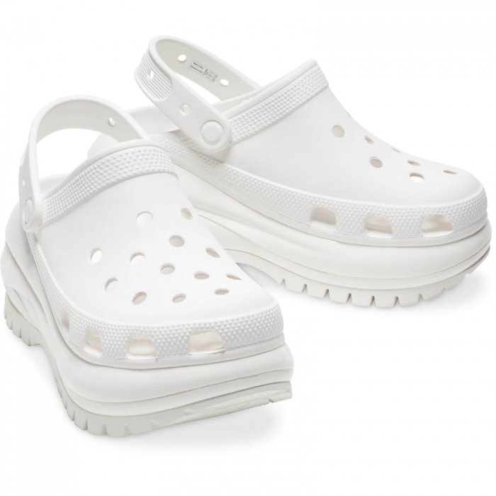 Saboti Crocs Classic Mega Crush - 207988-100 [4]