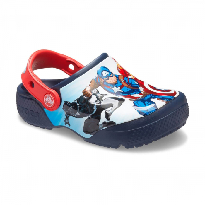 Saboti Crocs FL Avengres Patch Kids - 207069-410