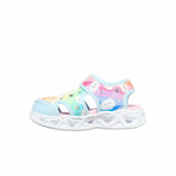 Sandale Skechers Heart Lights - Cutie Clouds - 302977N-TQMT [2]