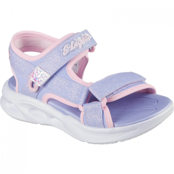 Sandale Skechers Sola Glow - 303024L-LVLP [4]