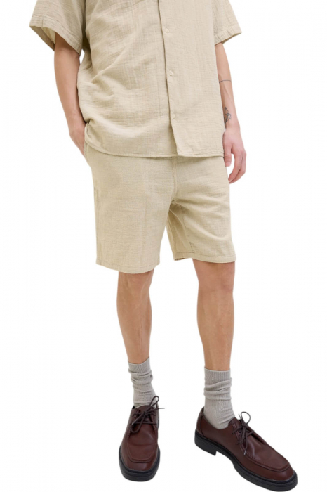 Short JACK &JONES Aiden Patras - 12274758-Safari [5]
