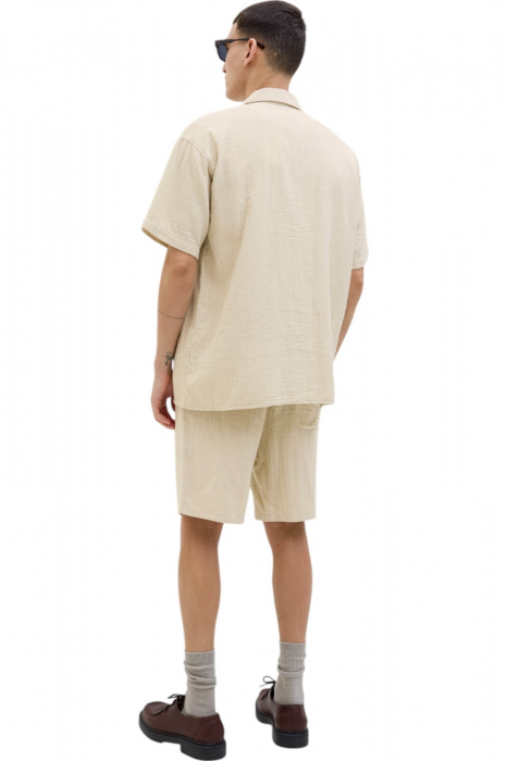 Short JACK &JONES Aiden Patras - 12274758-Safari [2]