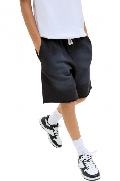 Short JACK &JONES Bill Charge Washed JNR - 12278627-Black Sand [5]
