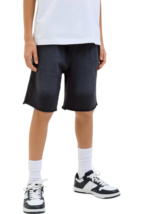 Short JACK JONES Bill Charge Washed JNR - 12278627-Black Sand
