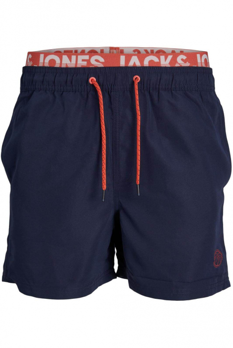 Short JACK JONES Fiji Swim Neon - 12227256-Navy Blazer