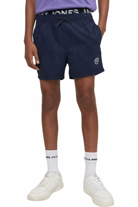 Short JACK &JONES Fiji Swim WB JNR - 12228535-Navy Blazer [3]
