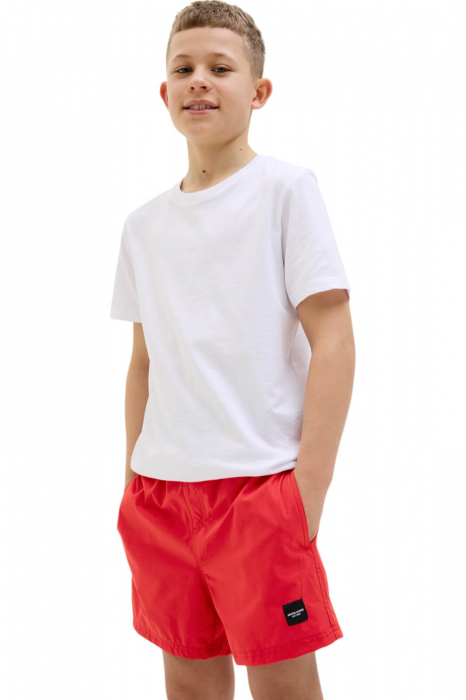 Short JACK &JONES Maui Swim DB JNR - 12273847-True Red [5]